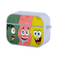 Spongebob Patrick Plankton Face Hard Plastic Case Cover For Apple Airpods Pro