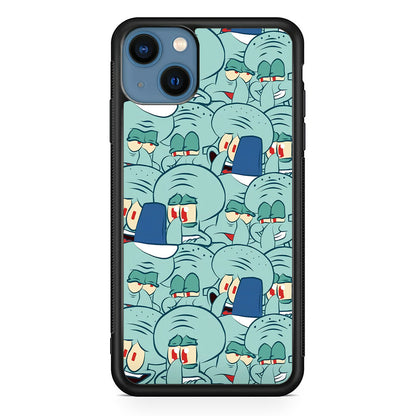 Squidward Expression iPhone 14 Plus Case