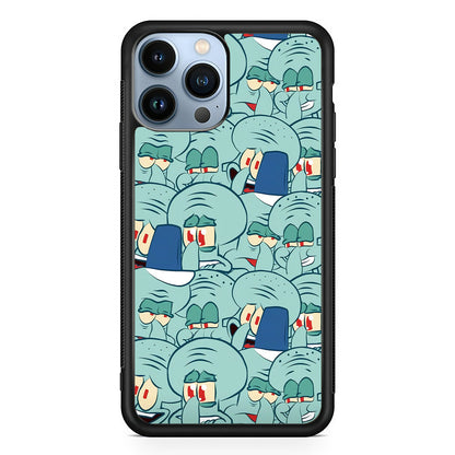Squidward Expression iPhone 14 Pro Max Case
