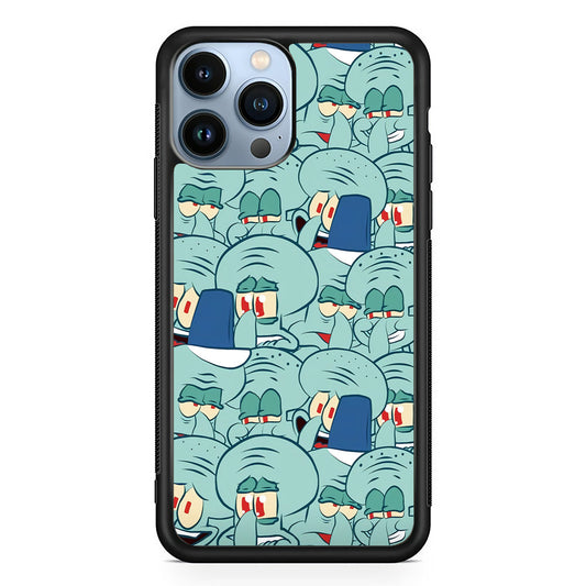 Squidward Expression iPhone 14 Pro Max Case