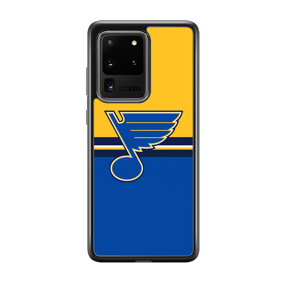 St Louis Blues Pride Emblem Samsung Galaxy S20 Ultra Case