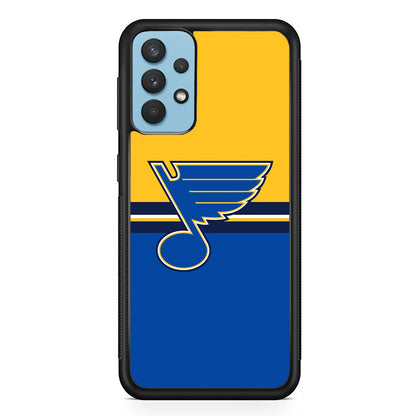 St Louis Blues Pride Emblem Samsung Galaxy A32 Case