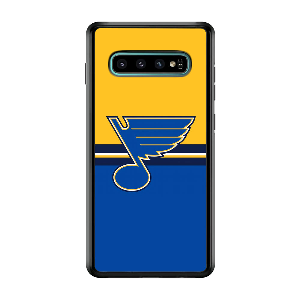 St Louis Blues Pride Emblem Samsung Galaxy S10 Plus Case