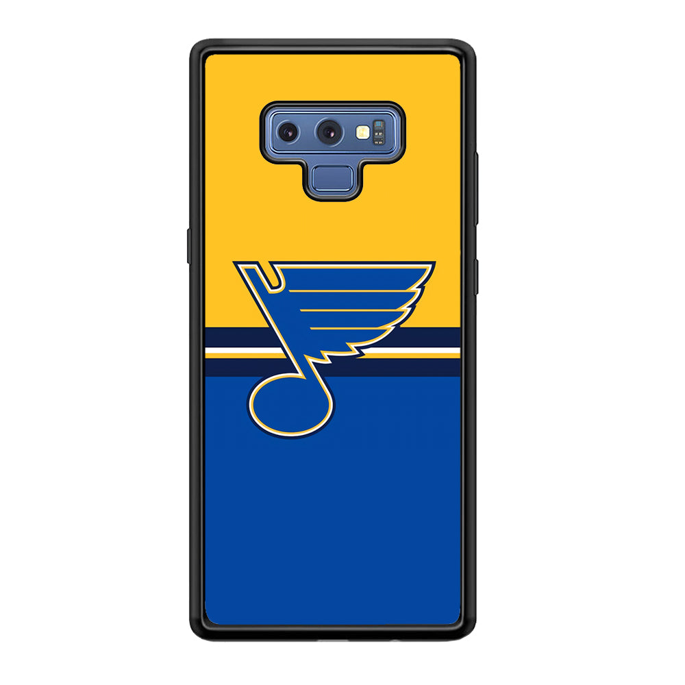 St Louis Blues Pride Emblem Samsung Galaxy Note 9 Case