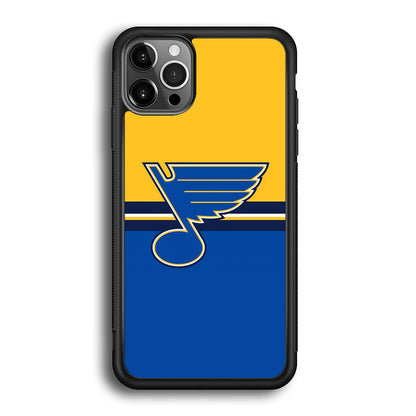St Louis Blues Pride Emblem iPhone 12 Pro Max Case