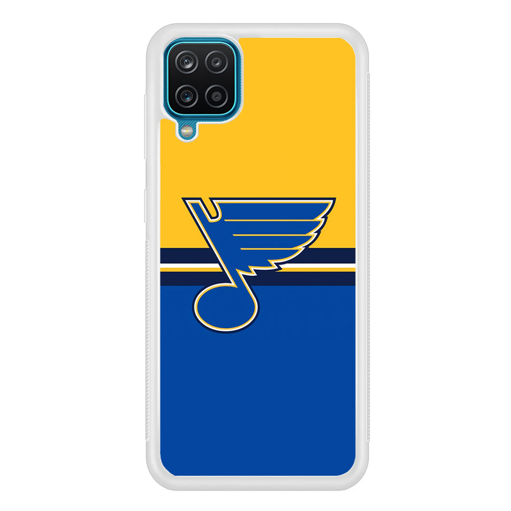 St Louis Blues Pride Emblem Samsung Galaxy A12 Case