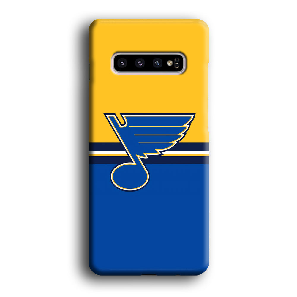 St Louis Blues Pride Emblem Samsung Galaxy S10 Case