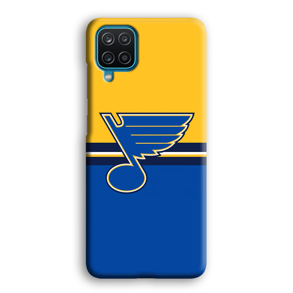 St Louis Blues Pride Emblem Samsung Galaxy A12 Case