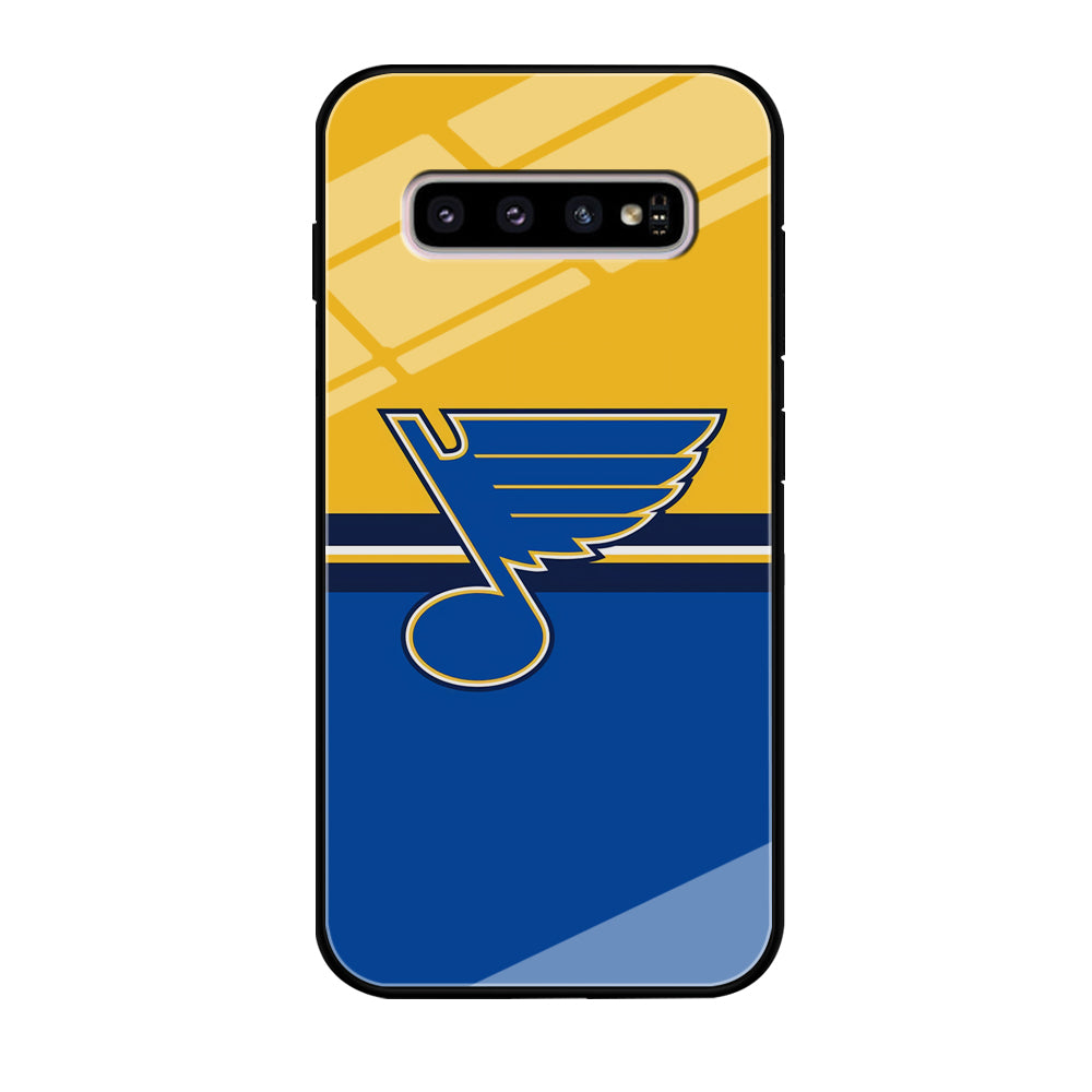 St Louis Blues Pride Emblem Samsung Galaxy S10 Case