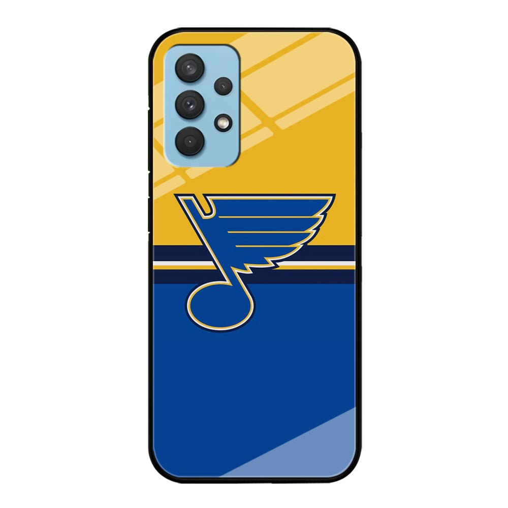 St Louis Blues Pride Emblem Samsung Galaxy A32 Case