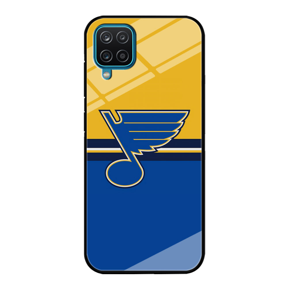 St Louis Blues Pride Emblem Samsung Galaxy A12 Case