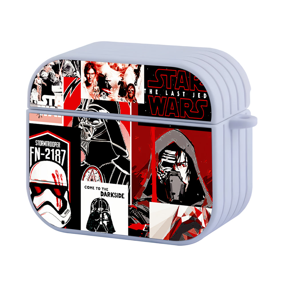 Star Wars Collage Hard Plastic Case Cover For Apple Airpods 3