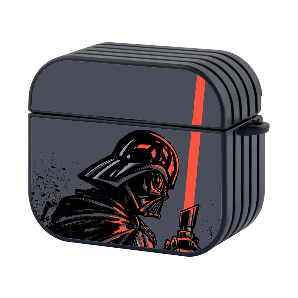 Star Wars Darth Vader Art Hard Plastic Case Cover For Apple Airpods 4 - Ezzystore
