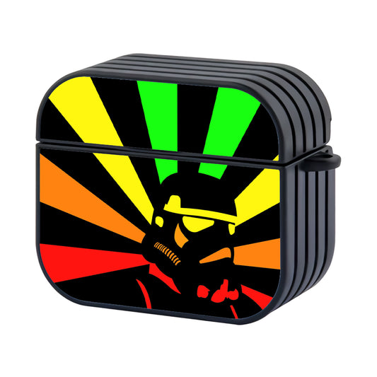 Star Wars Stormtrooper Silhouette Art Hard Plastic Case Cover For Apple Airpods 3 - Ezzystore