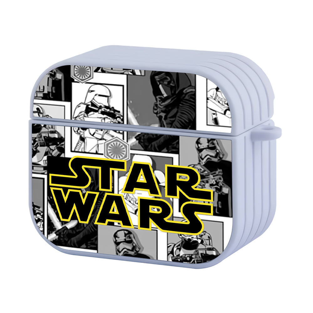 Starwars Stormtrooper Colage Hard Plastic Case Cover For Apple Airpods 3
