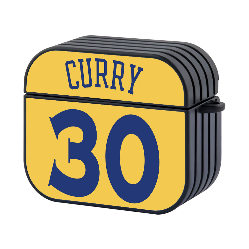 Stephen Curry Back Number Hard Plastic Case Cover For Apple Airpods 4 - Ezzystore