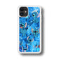 Stitch Aesthetic With Marble Blue iPhone 11 Case