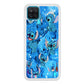 Stitch Aesthetic With Marble Blue Samsung Galaxy A12 Case