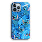 Stitch Aesthetic With Marble Blue iPhone 13 Pro Max Case