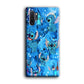 Stitch Aesthetic With Marble Blue Samsung Galaxy Note 10 Plus Case