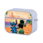 Stitch And Lilo Sunset Hard Plastic Case Cover For Apple Airpods Pro