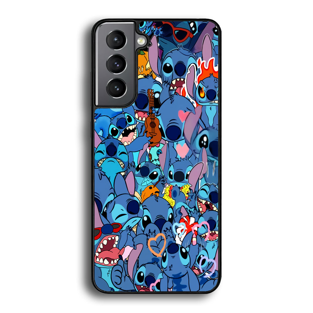 Stitch Cute Expression Samsung Galaxy A15 Case - Ezzystore