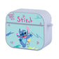 Stitch Draw Using Crayons Hard Plastic Case Cover For Apple Airpods 3