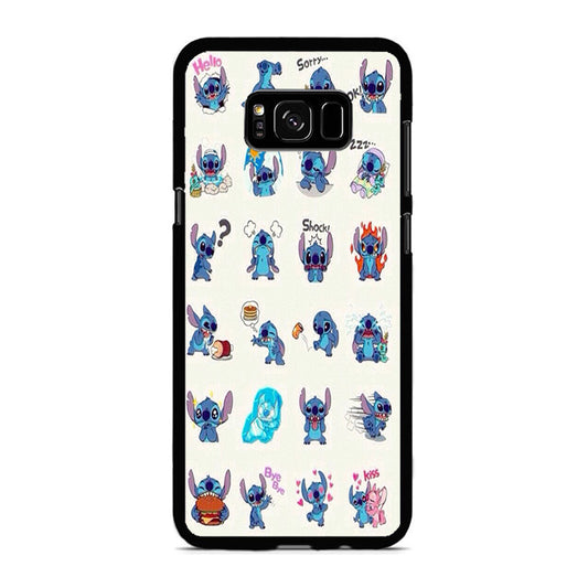 Stitch Emoji Samsung Galaxy S8 Case