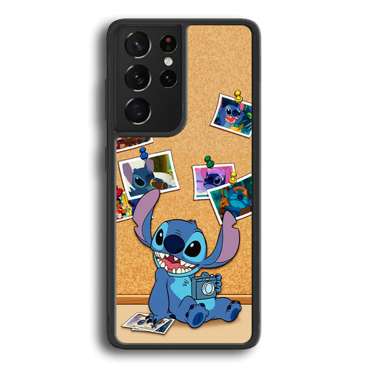 Stitch Photographer Job Samsung Galaxy S24 Ultra Case - Ezzystore