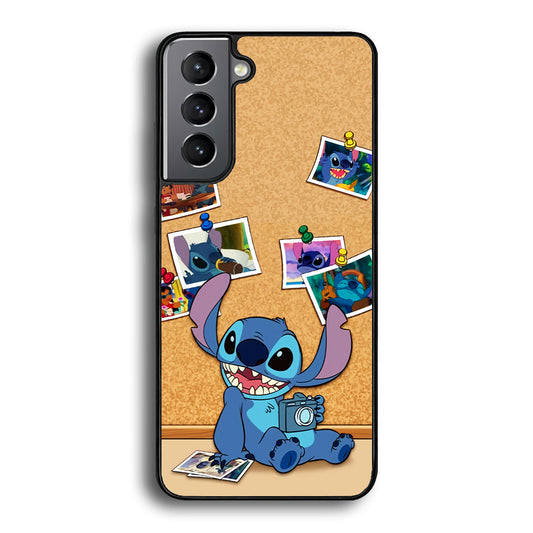Stitch Photographer Job Samsung Galaxy A16 Case - Ezzystore