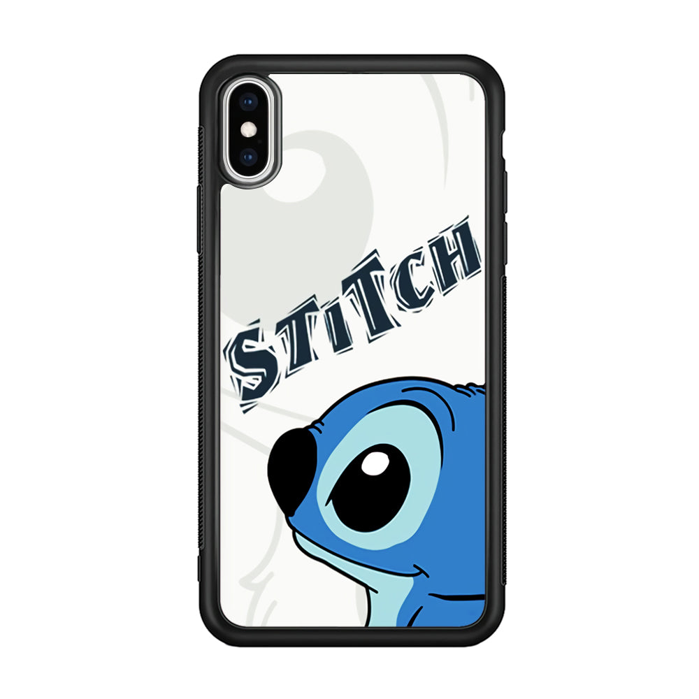 Stitch Smiling Face  iPhone Xs Max Case