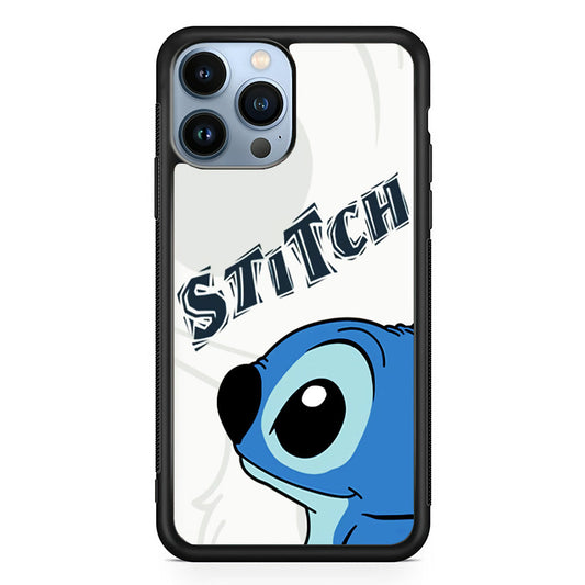 Stitch Smiling Face iPhone 14 Pro Max Case