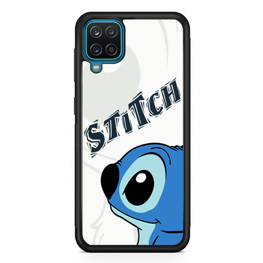 Stitch Smiling Face Samsung Galaxy A12 Case