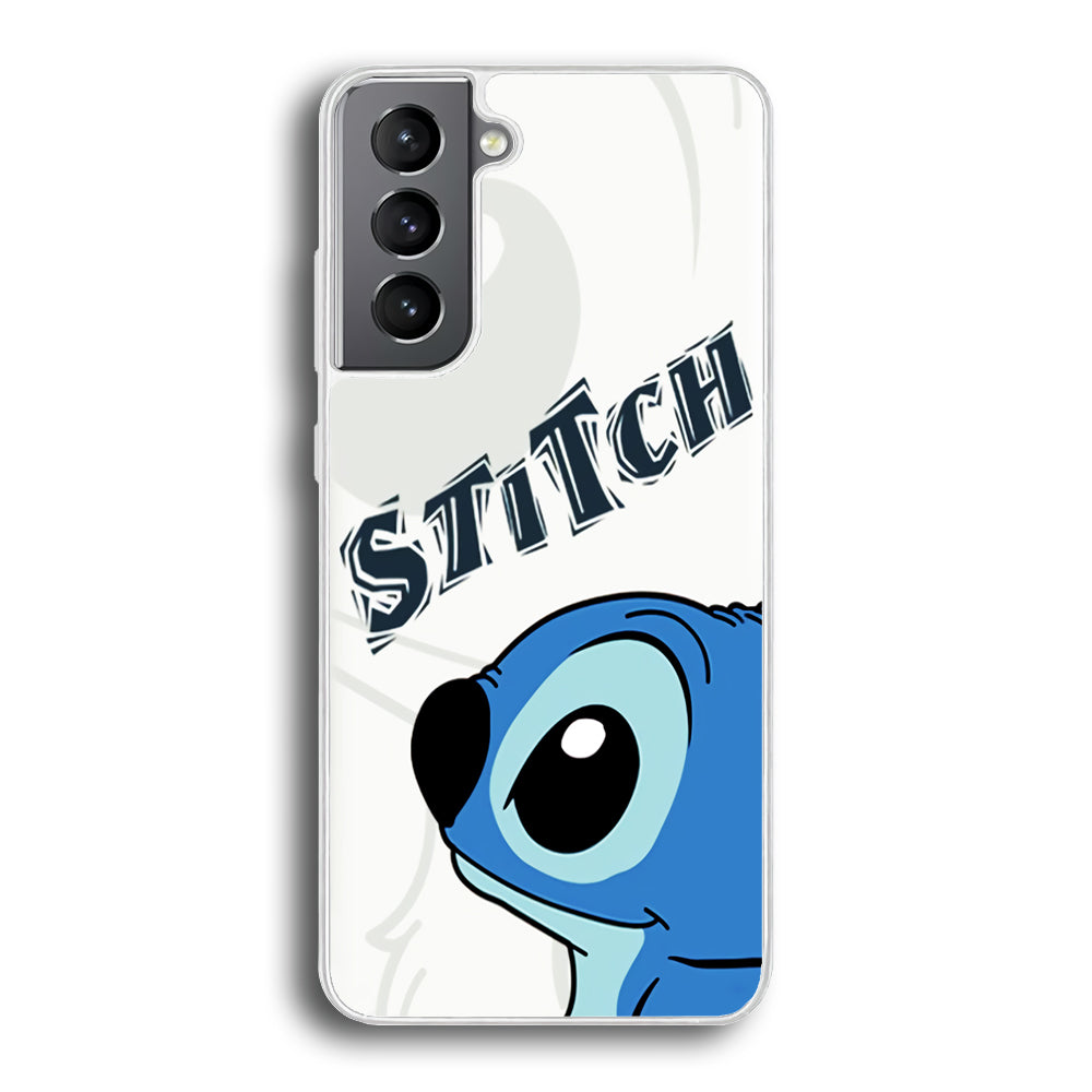 Stitch Smiling Face Samsung Galaxy S21 Case