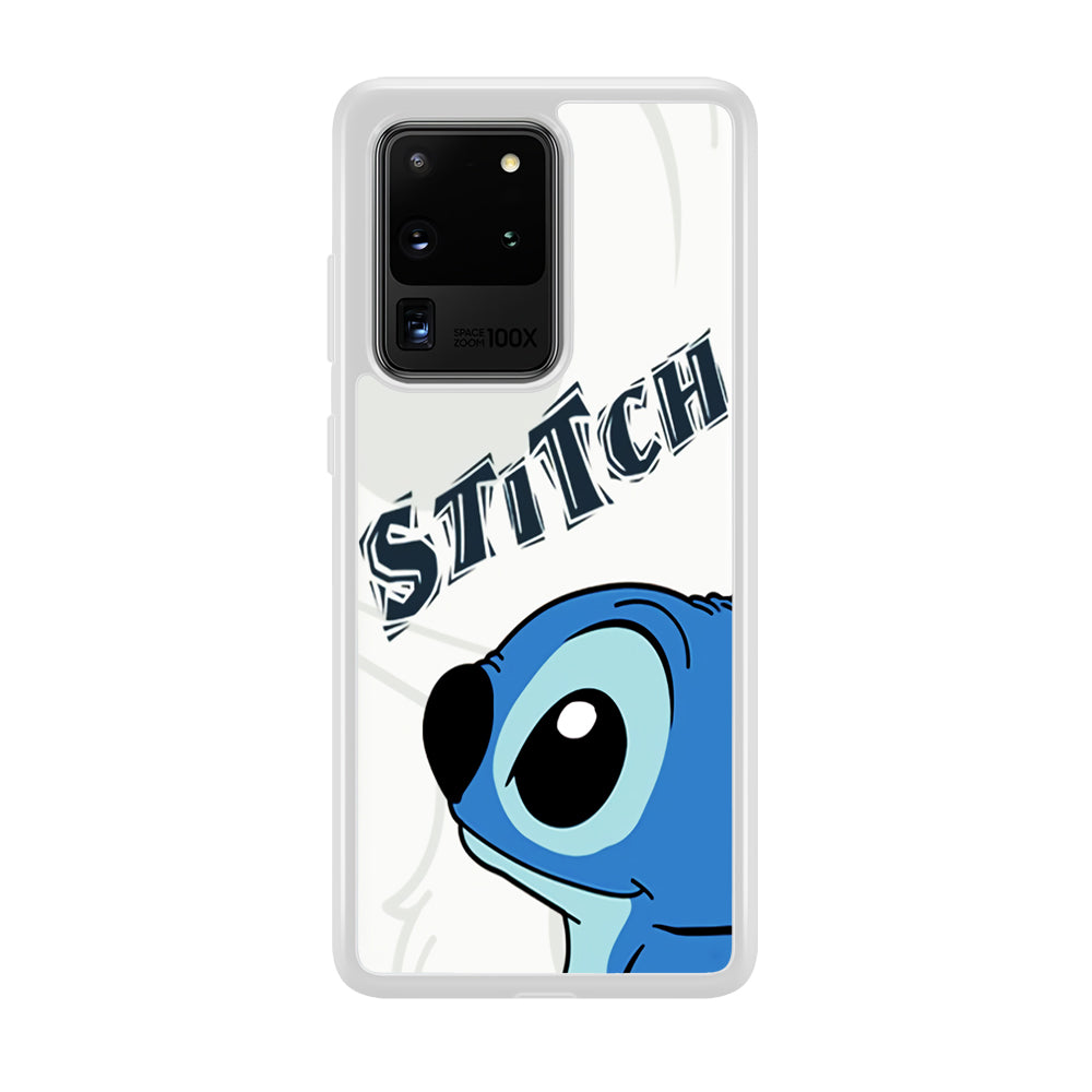 Stitch Smiling Face Samsung Galaxy S20 Ultra Case