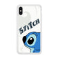 Stitch Smiling Face iPhone XS Case