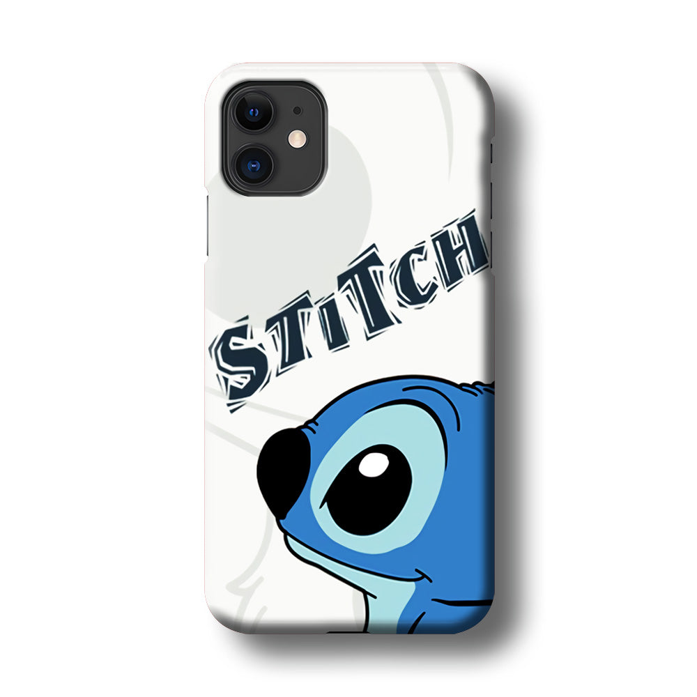 Stitch Smiling Face iPhone 11 Case
