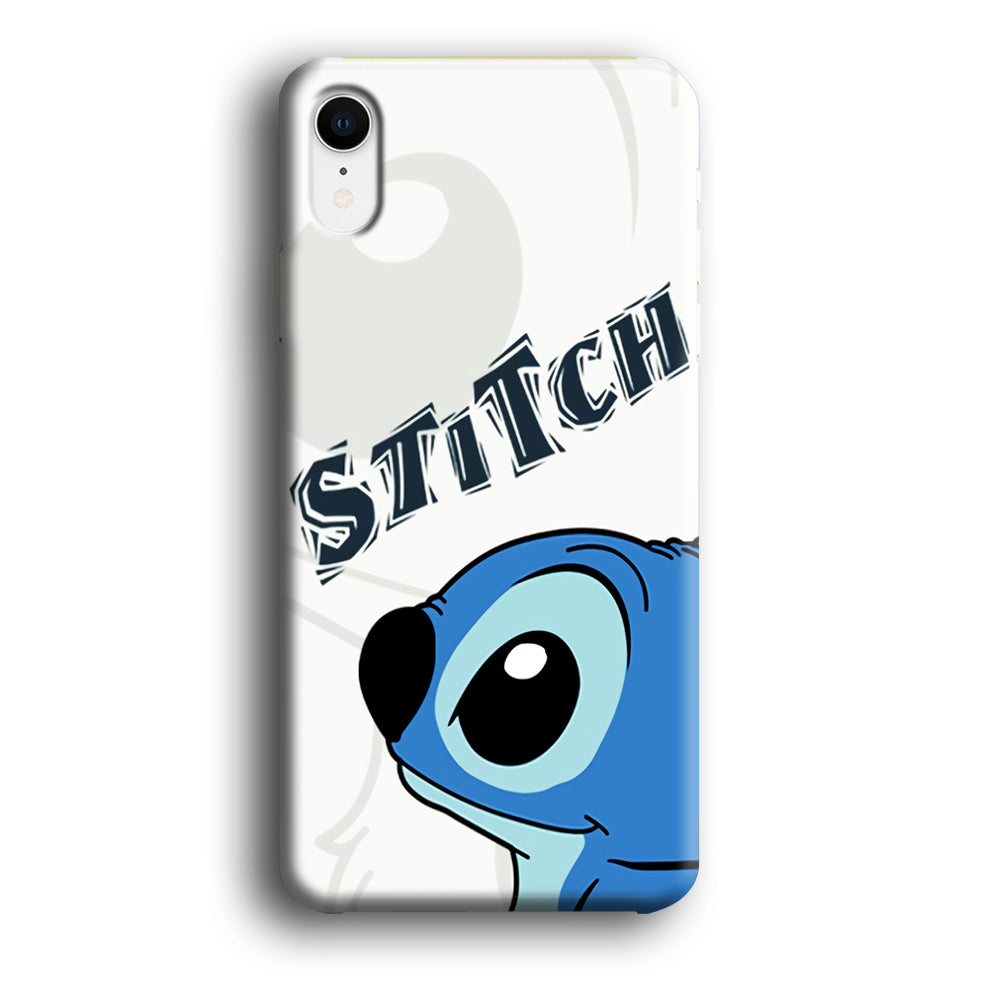 Stitch Smiling Face iPhone XR Case