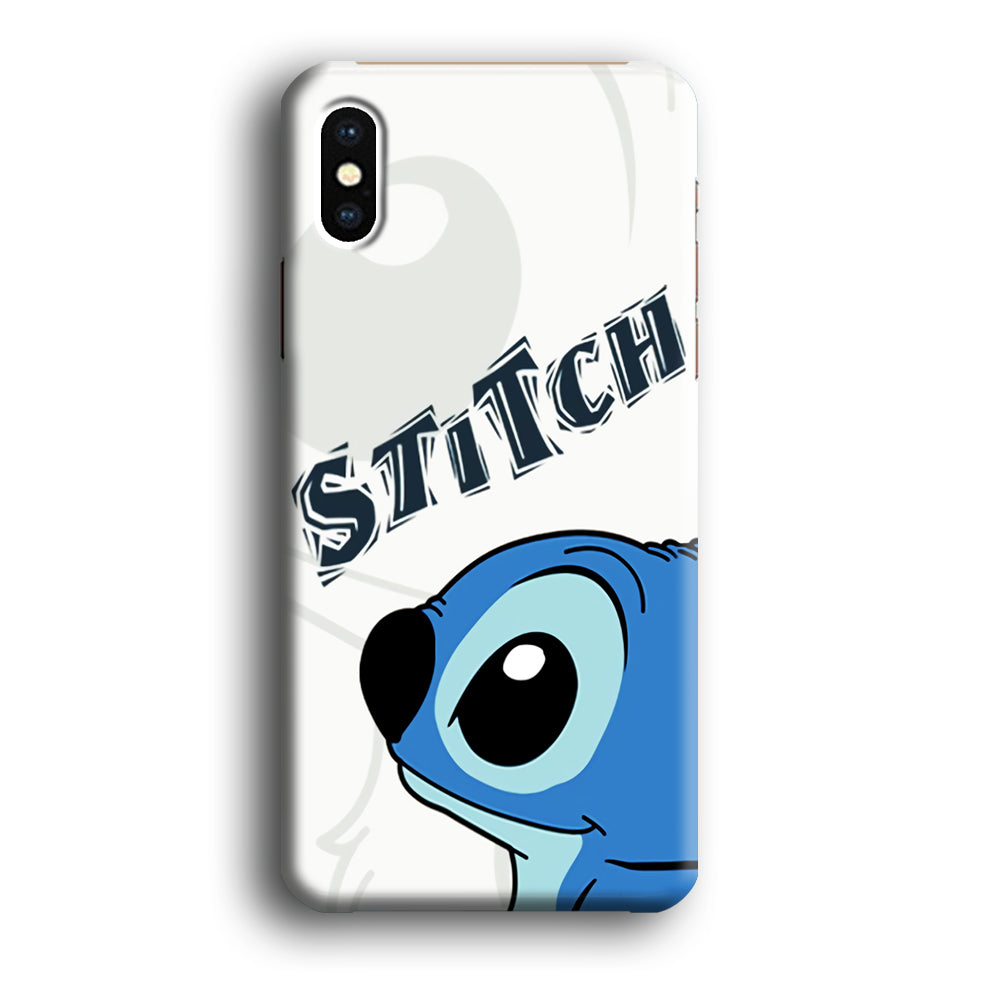 Stitch Smiling Face iPhone XS Case