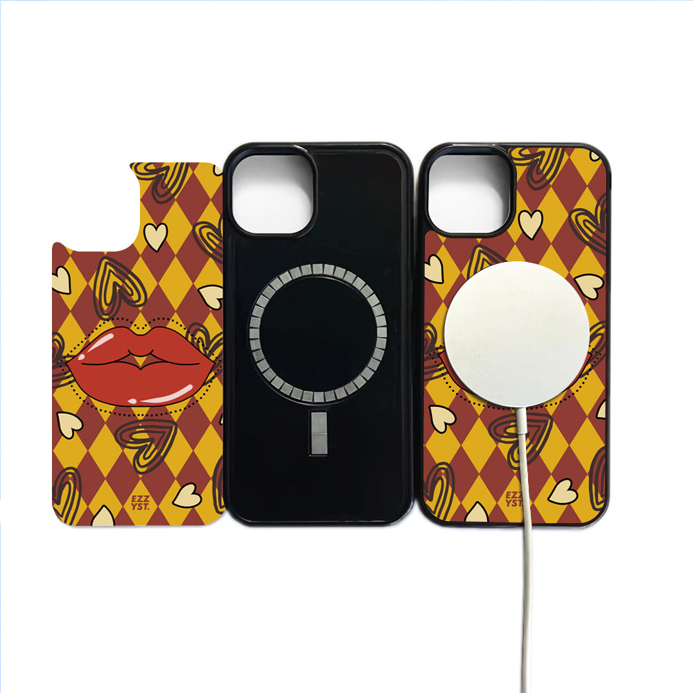 Style in Love Feel The Deep Kiss Magsafe iPhone Case