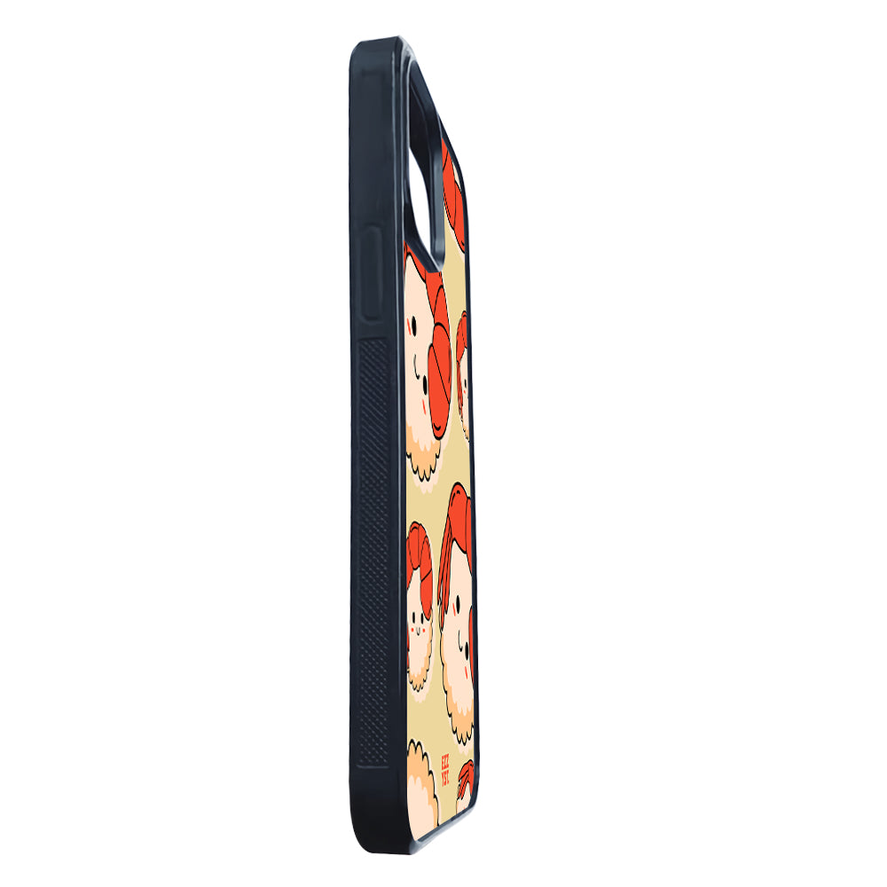 Sushi Foodies Rice and Shrimp Magsafe iPhone Case