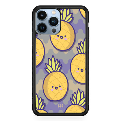 Sweet Tropical Fruit Whole Pineapple Magsafe iPhone Case