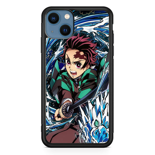 Tanjiro Water Breathing iPhone 14 Plus Case