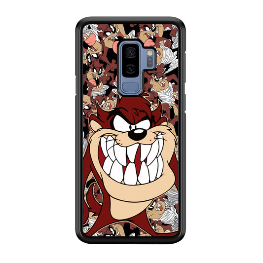 Tasmanian Devil Looney Tunes Angry Style Samsung Galaxy S9 Plus Case