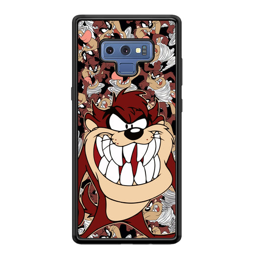 Tasmanian Devil Looney Tunes Angry Style Samsung Galaxy Note 9 Case