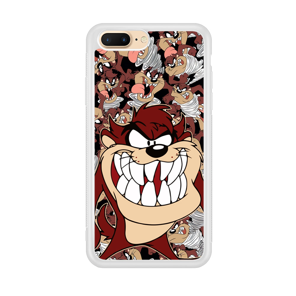 Tasmanian Devil Looney Tunes Angry Style iPhone 7 Plus Case