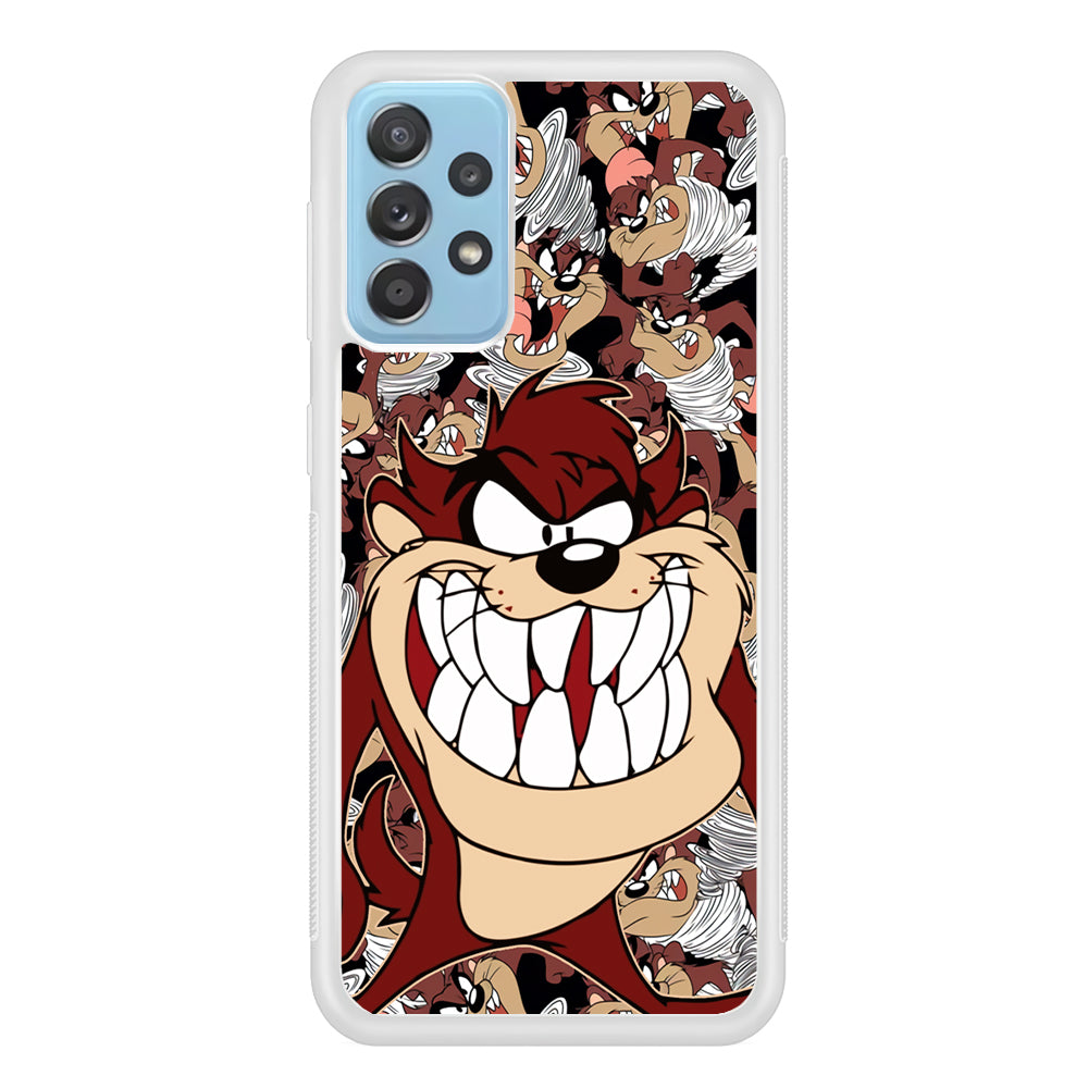 Tasmanian Devil Looney Tunes Angry Style Samsung Galaxy A52 Case