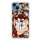Tasmanian Devil Looney Tunes Angry Style  iPhone 14 Plus Case