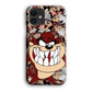 Tasmanian Devil Looney Tunes Angry Style iPhone 12 Case