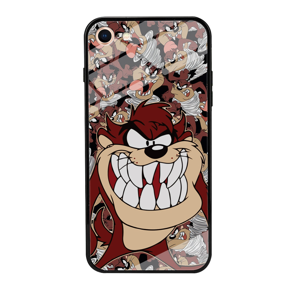 Tasmanian Devil Looney Tunes Angry Style iPhone 8 Case
